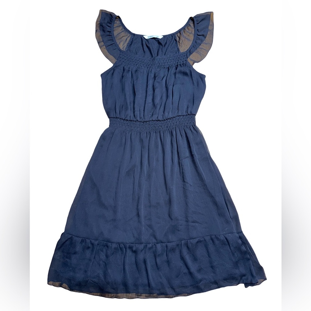Old Navy Sleeveless Black Midi Dress